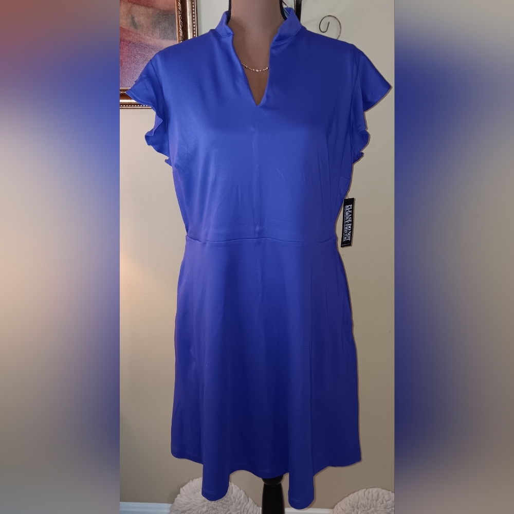 2/$35 New York & Company Flare City-Knit Dress